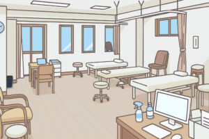 リハ室のイラストイメージ